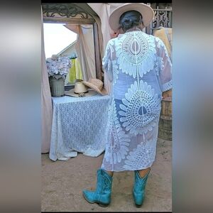 Justin Boots Women's Heeled Boots - TURQUOISE COLOR